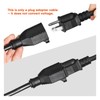 HITBOX Plug Adapter Cord, 30cm 11.8″ Long 14 AWG 2.08mm²,