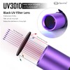LIGHTFE Black Light UV Flashlight 365nm Blacklight UV301D with LG
