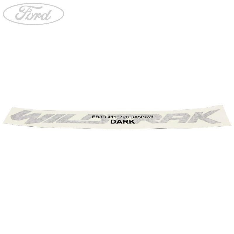 Ford Genuine Ranger Mk6 Wildtrak Name Plate Logo Decal 2015-2019