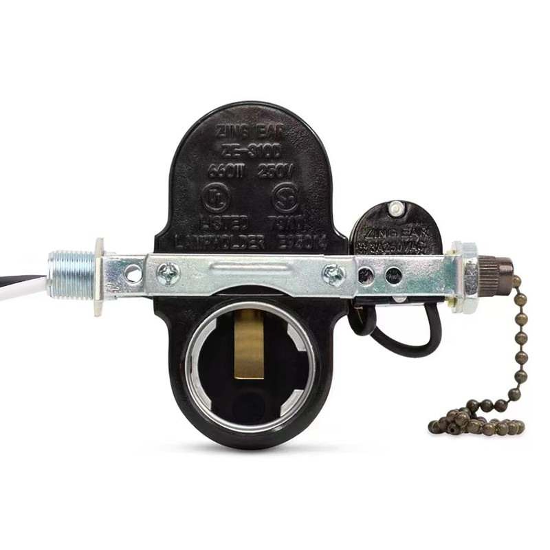 Ceiling Fan Zing Ear ZE-310D Light Socket Pull Chain Switch,660W