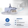 VIOKS Refrigerator Thermostat Replacement for Ranco K59-H1300 & Liebhеrr 6151086