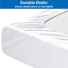 HOMEIDEAS King Size Bed Sheets - 6 Piece Set (White)