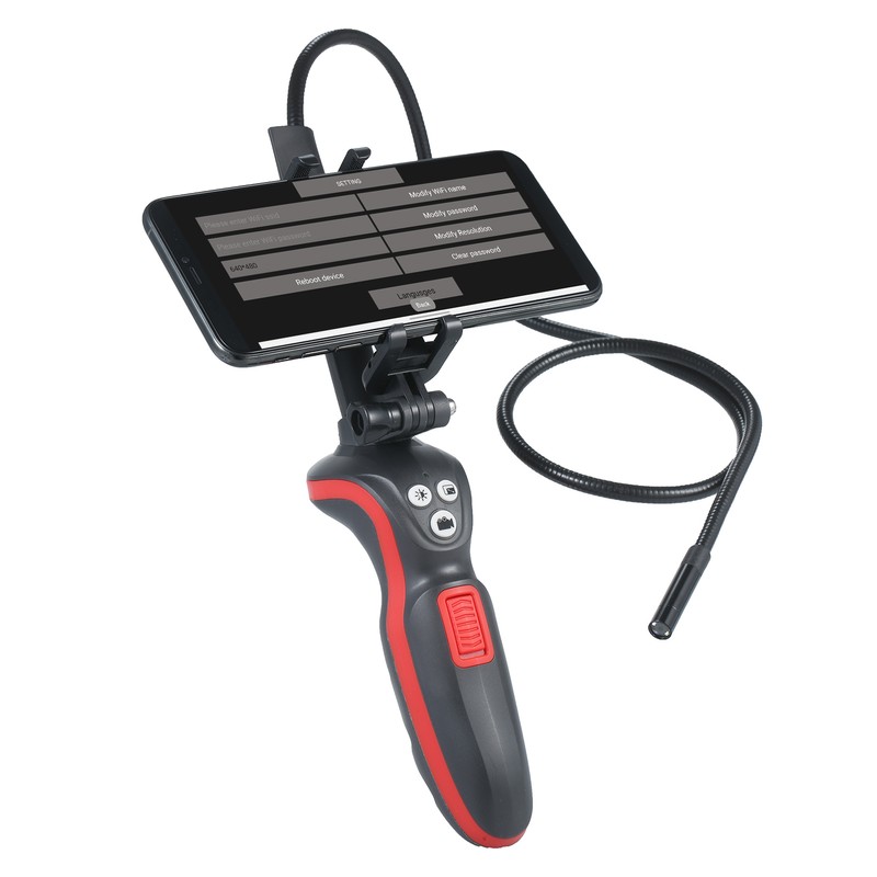 WiFi Industrial Endoscope 1080P HD Digital Borescope IP67 Waterproof Video