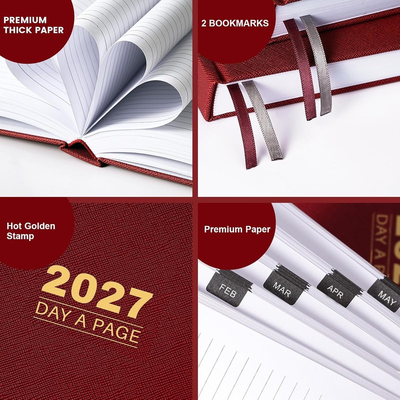 2026 Diary - Diary 2026 Full Page Per Day, Page