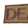 Tan Coyote US DEA Federal Agency Drug Enforcement Embroidered Fastener