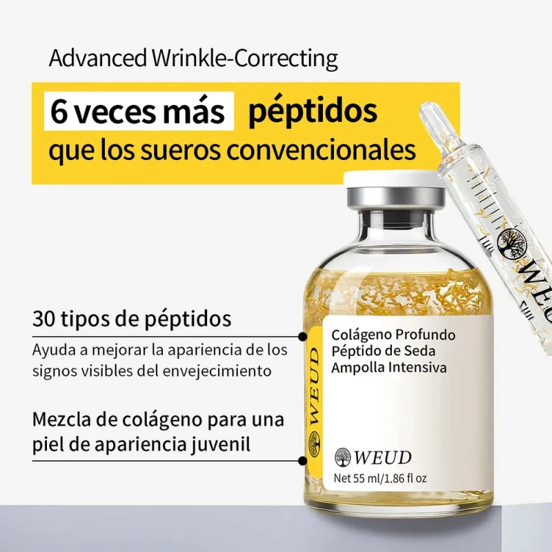 Sérum Colágeno Profundo Intensive Silk Copper Peptide 55ml