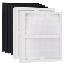 2 Pack Replacement Filters - B - for Idylis Air Purifiers IAP-10-125 IAP-10-150, IAP-10-050, IAPC-40-140, AC-2125, AC-2126, IAP 10 125, Part# IAF-H-100B