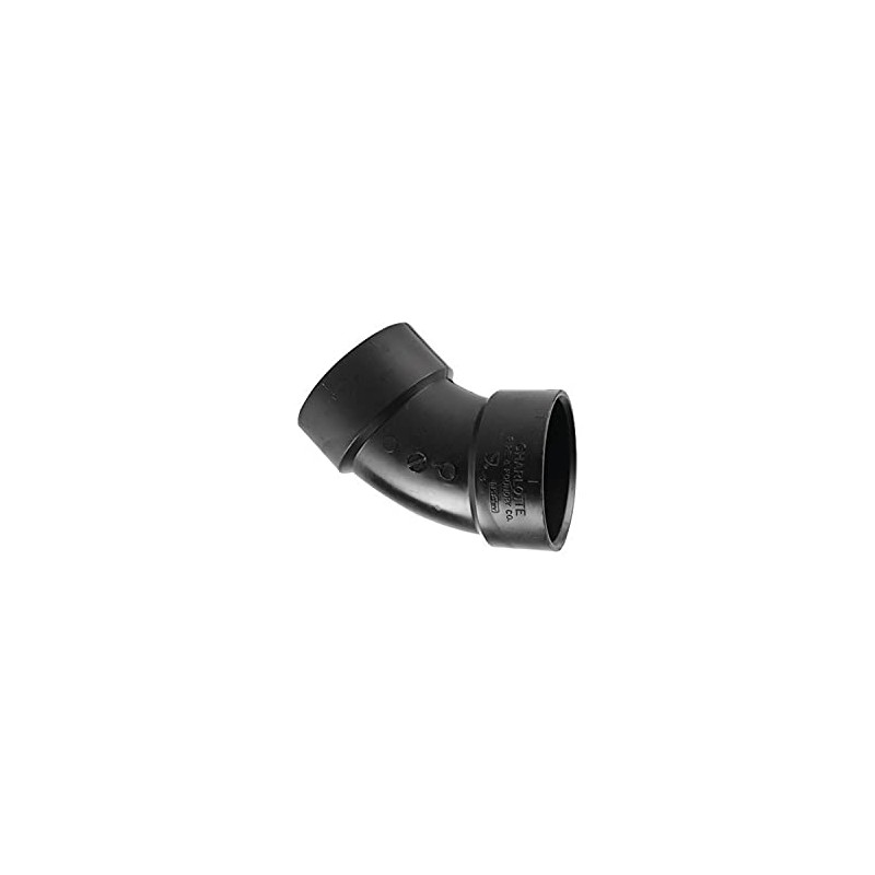 GENOVA 80640 4" 45D ABS Elbow