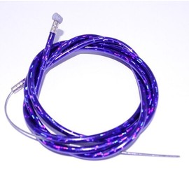 MITSTOCKS NEW BICYCLE BIKE 1 BRAKE CABLE 68" + 1 HOUSING 60" Metallic Purple + 2 CAPS