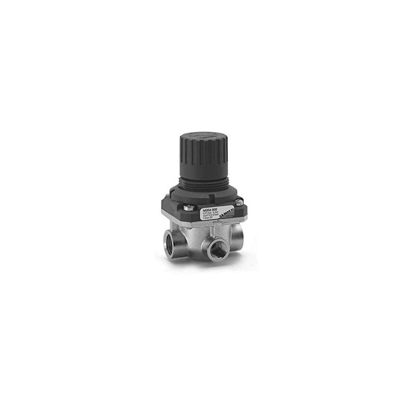 Camozzi M008-R00 Micro Regulator, Self Relieving, 1/8", 0.5 To 10
