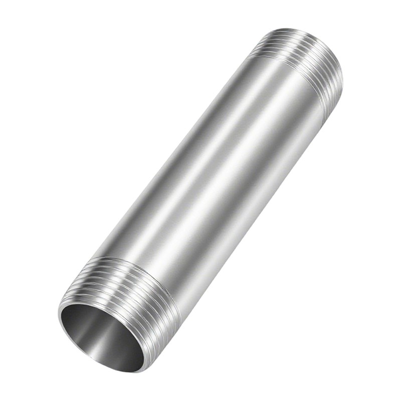 Goldpea Stainless Steel SCH40 4" Long Pipe Nipple 1-1/4" x