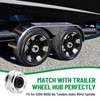 Racewill 4 Sets Trailer Hub Wheel Bearing Kit 25580/25520 LM67048/LM67010