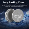 PKCELL CR1220 Battery CR 1220 3V Lithium Battery (10 Count