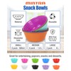 Mintra Home Snack Bowls (Medium 6pk (1.8L), Blue)