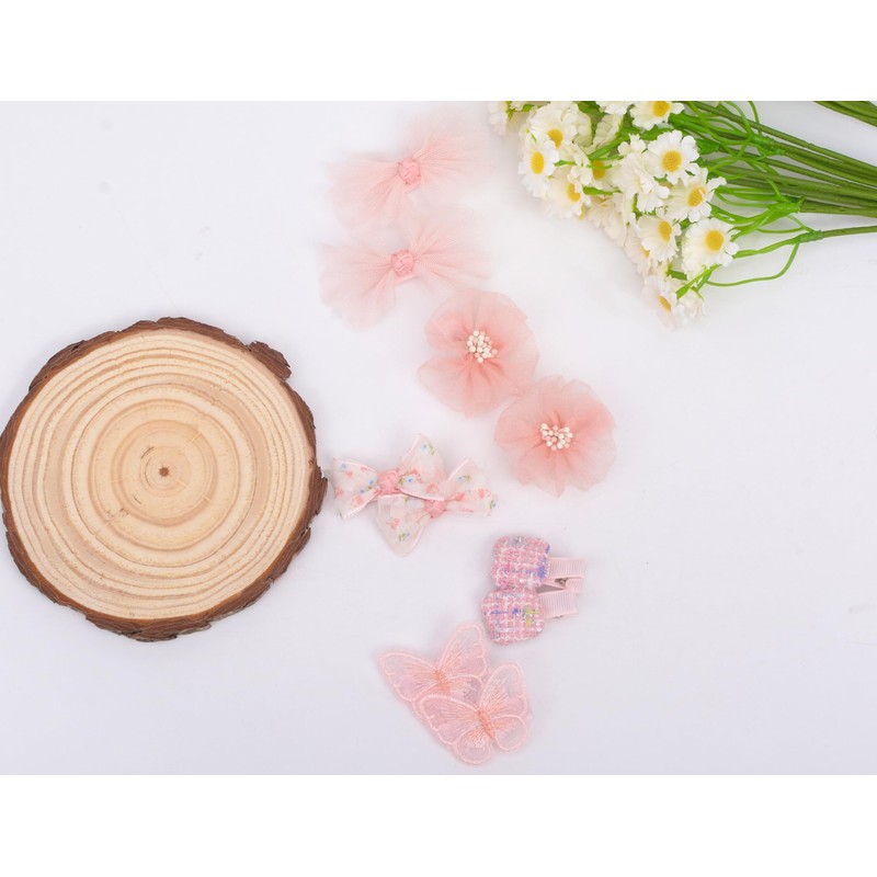 Bianhuan Baby Hair Clips, Set of 10
