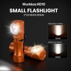 Wurkkos Flashlight Rechargeable 1200 Lumens Small Flashlights with Magnet -