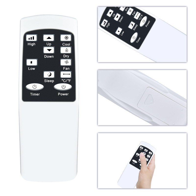 CLVIZCXOM Air Conditioner Remote Control Replacement Fit for COSTWAY Air