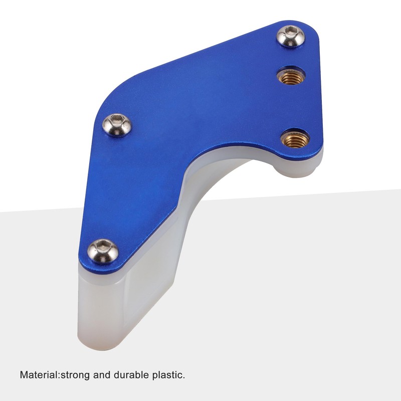 GOOFIT Motorcycle Blue Placstic Chain Guard Guide Protector Replacement for