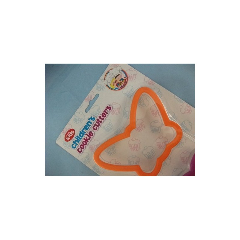 Children,s Home baking, 2 Cookie Cutters, Butterfly and Heart shape.