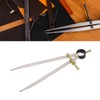 Wing Divider High Accuracy Rust Resistant Gold Adjustable Lockable Leather