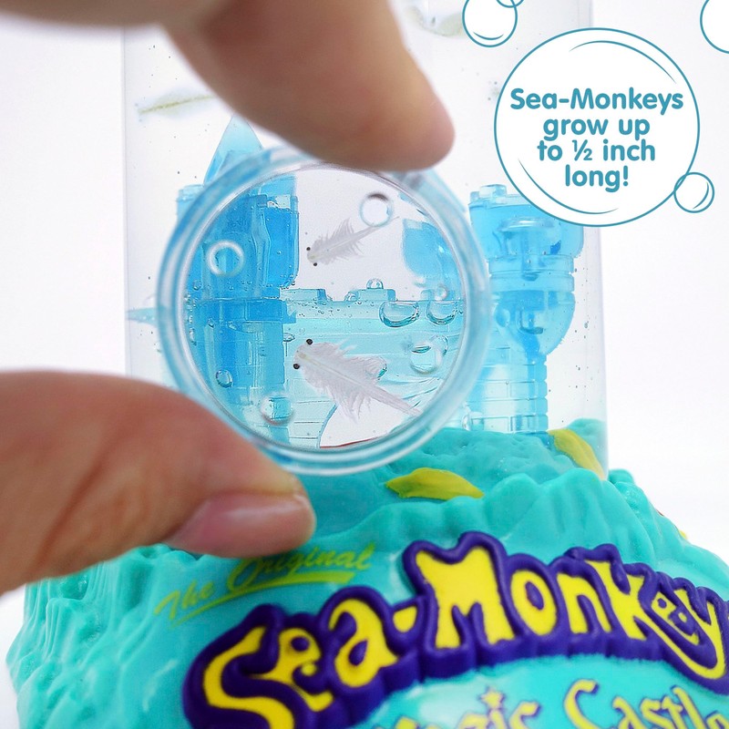 Sea-Monkeys® Magic Castle - World's Only Instant Pets® - Ages