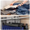 10 PACK Plastic Clothes Hanger; Clothes Pants Hangers Space-Saving Skirt