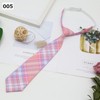 Plus Nao School Necktie, One-touch Necktie, Girls Students, Boys, Checkered