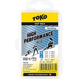 Toko High Performance Race Wax Blue 40 g