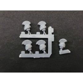 Games Workshop Horus Heresy Crested Helmets Command Squad Space Marines 40K 30K Mkvi Mkiii