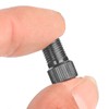4PCS Bike Tire Valve Adapters Convert Presta to Schrader Aluminum