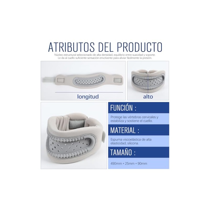 Soporte Para El Cuello, Cervicorrect Collarín Ajustable