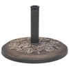 GeoHome Round Umbrella Base | Outdoor Umbrella Stand | Parasol
