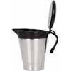 Rorence Stainless Steel Double Insulated Gravy Boat Sauce Jug with