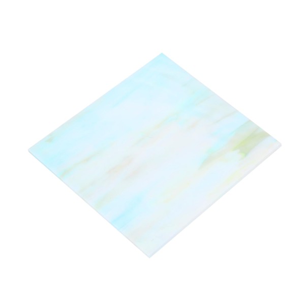 sourcing map Stained Glass Sheet Mosaic Tile 3.9 Inch x