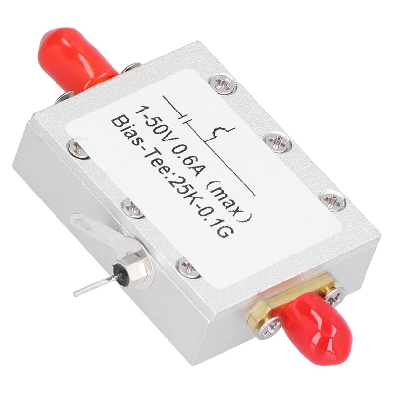 RF Isolated Capacitor Bias Tee Blocker Electronic Components 25K‑100MHz DC