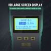 Car Brake Fluid Tester LCD Display Printing Audible Visual Alarm