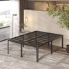 Lutown-Teen 22 Inch High Full Size Bed Frame with Rounded