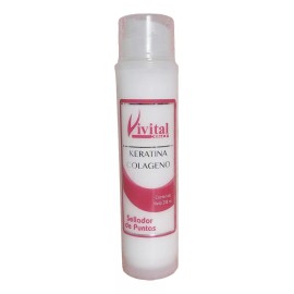 Vivital Keratina Colágeno Tratamiento Sella Puntas 200ml
