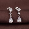 Dangle Drop Earrings Drop Stud Earrings for Women Sterling Silver