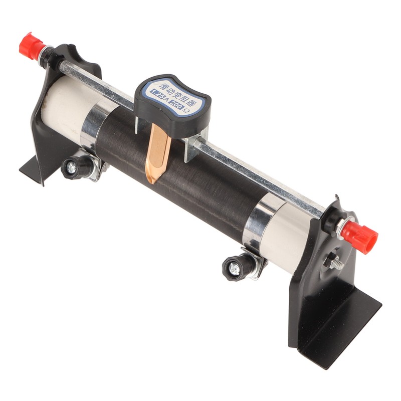 Sliding Rheostat 1.25A 200Ω Adjustable Slide Rheostat Physical Electrical Experiment