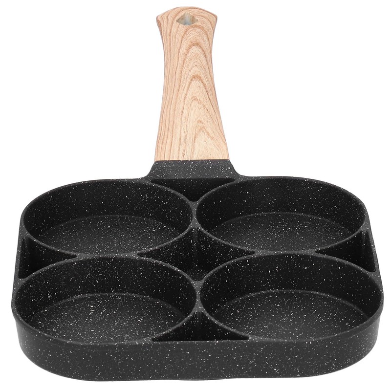 4Hole Frying Pot NonStick Egg Pancake Cooking Pan Cookware For