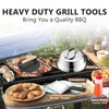 Griddle Accessories Smash Burger Kit (5Pcs), Joyfair Grill Spatula with