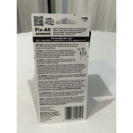 FIX-ALL ADHESIVE By The Original SUPER GLUE The Original Super Glue’s Fix All Adhesive For Crafting, Repairs, And More 5/8oz