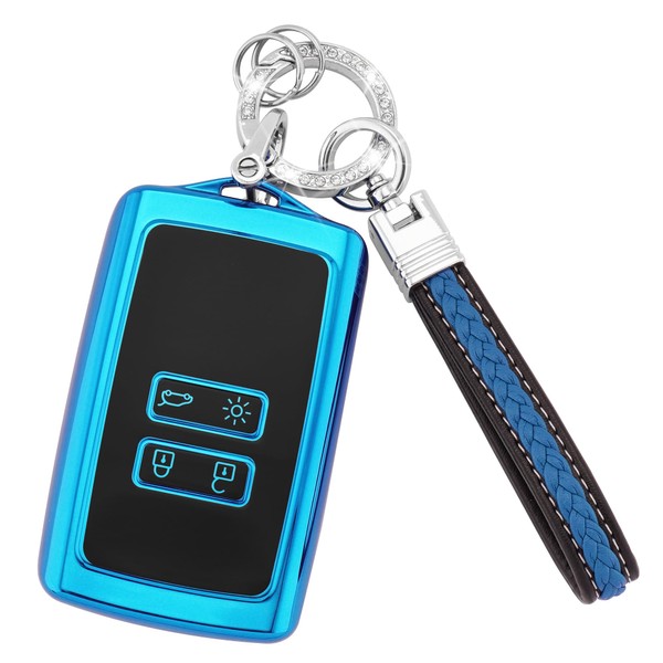 Koaudb Car Key Case for Renault Car Key Fob with