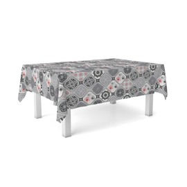 Martina Home JUCAR Oilcloth Tablecloth Grey 250 x 140 cm