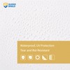 GUARD SHIELD White Tarps Heavy Duty Plus+ Waterproof 10x20 Feet,