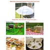 BillionHers Coffee Table Food Covers - Beaded Round Handmade Net