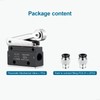 VIILOCK Pneumatic Mechanical Valve, 2 Position 2 Way 1/8”PT Roller