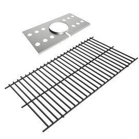 BBQration Replacement Parts for Broilmaster P3, Broilmaster D3 Series Grills, Grill Parts for Broilmaster Grill Parts DPP-6SS, DPP-7SS, B063065, and B101061 Briquette Rack and Wind Deflection Shield