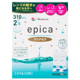 メニコン エピカコールド アクアモア ソフト用 310ml 2本 (コンタクトケア用品)